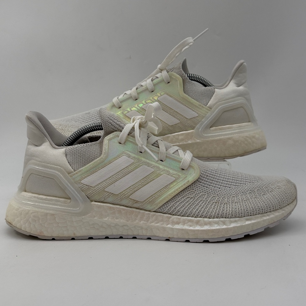 Adidas UltraBoost 20 Mens Size 10.5 Iridescent Athletic Running Shoes FW8721